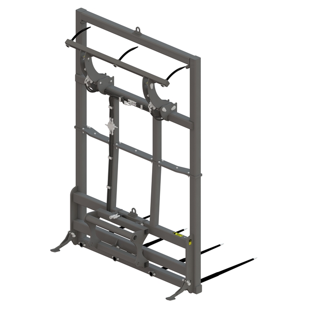 PIC Balle AP 2000 4 Dents Ø45 LG 1200 Percee Attelage Manitou référence fournisseur 412004